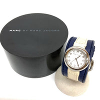 MARC BY MARC JACOBS マークジェイコブス 腕時計 ブルー×ホワイト 瑞穂店