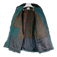 Carhartt カーハート C10HTG ダック地 ブランケットコート USA製 ワークジャケット 青緑 BLUE GREEN sizeM 瑞穂店
