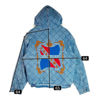 Supreme 2018AW Quilted Denim Pilot Jacket シュプリーム キルテッドデニムパイロットジャケット 裏地ボアブルゾン 中綿 ヴィンテージ加工 インディゴ sizeL 瑞穂店