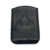 Chrome Hearts クロムハーツ フレアニー レザー 携帯ケース スマホ ブラック 福生店