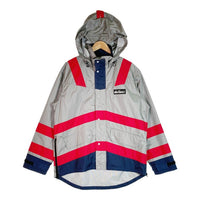 Hombre Nino オンブレ ニーニョ WILD THINGS ワイルドシングス HOODED NYLON JACKET フーデットナイロンジャケット グレー sizeL 瑞穂店