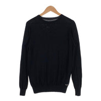 F.C.R.B. エフシーレアルブリストル ラインストーン ウール クルーネックセーター ブラック Size S 福生店