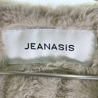 JEANASIS ジーナシス WEB限定 2WAYファーブルゾン JS071508TS グレージュ sizeF 瑞穂店