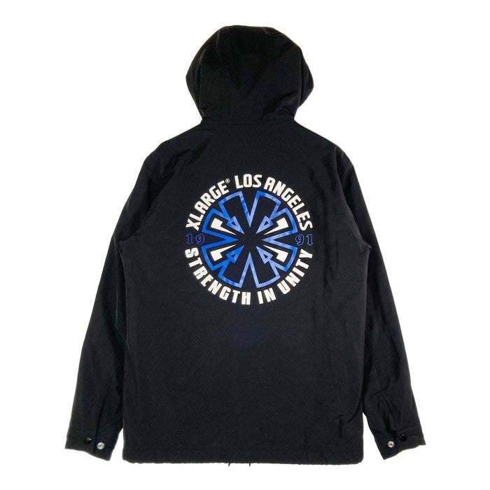 XLARGE フード付きジャケット 黒 XLARGE｜エクストララージのジャケット/アウター（フードあり
