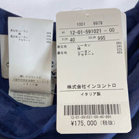 vivienne westwood ヴィヴィアンウエストウッド S26CT0641 NAVY BLUE PATTERNED SLIP DRESS 花柄ワンピース size40 瑞穂店