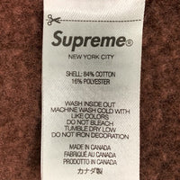 SUPREME シュプリーム 22SS Bling Box Logo Hooded Sweatshirt ブリング ボックスロゴ スウェットパーカー Dark Brown ブラウン Size M 福生店