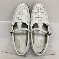 castellano カステラーノ Tストラップローファー ホワイト size38 瑞穂店