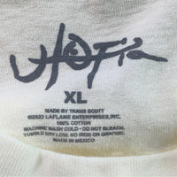 Cactus Jack カクタスジャック TOPIA PACK B2 TEE トラヴィススコット トピア プリントTシャツ CD付 オフホワイト Size XL 福生店