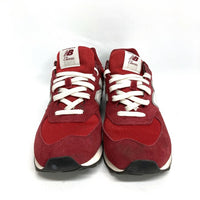 New Balance ニューバランス U574WQ2 574 クラシック スニーカー レッド size28.5cm 瑞穂店