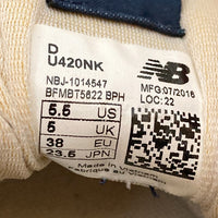 NEW BALANCE ニューバランス U420NK ネイビー 23.5cm 瑞穂店