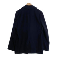 COMME des GARCONS HOMME コムデギャルソンオム Wool Pea Coat メルトンウール ピーコート ブラック HN-C017 Size M 福生店