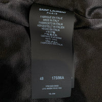 SAINT LAURENT PARIS サンローランパリ クラシックモーターサイクルジャケット ダブルライダース ブラック 484284 Y5YA2 22年 Size 48 福生店