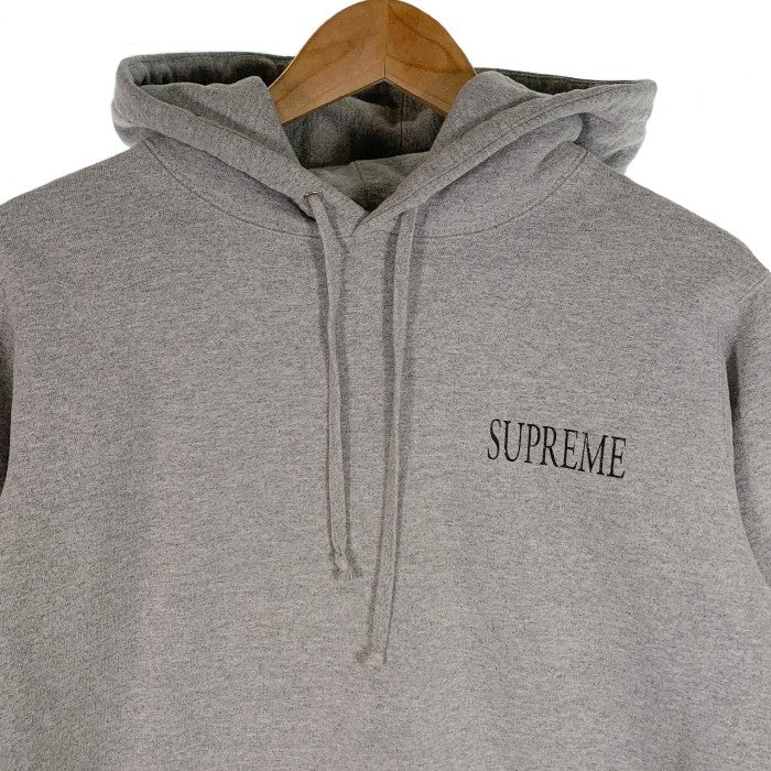 SUPREME シュプリーム 17AW Decline Hooded Sweatshirt ディクライン プルオーバースウェットパーカー グレー  Size S 福生店