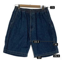 Graphpaper グラフペーパー Denim Baggy Shorts デニムバギーショーツ ショートパンツ GM211-40080B Size F 福生店