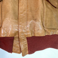 BUZZ RICKSON’S バズリックソンズ 30H1415 HORSEHIDE A-2 赤リブ レザージャケット size36 瑞穂店