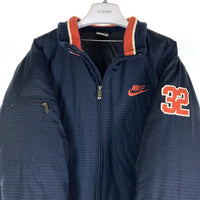 NIKE ナイキ F20408QVE ダウンジャケット ワッペン ネイビー sizeL 瑞穂店