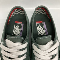 VANS ヴァンズ SKATEBOADING POPCUSH AUTHENTIC スウェードスニーカー グリーン size26.5cm 瑞穂店