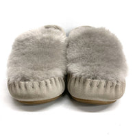 EMU エミュー ムートン ファー シューズ スリッポン グレー size24cm 瑞穂店