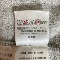 HYSTERIC GLAMOUR ヒステリックグラマー EMBLEM VIP ガール プリント スウェット 薄手トレーナー グレー sizeS 瑞穂店