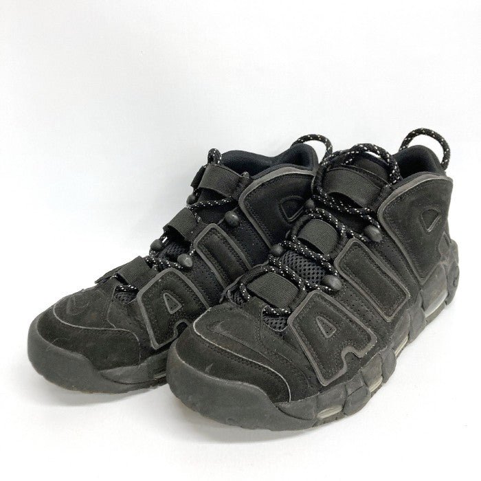 NIKE ナイキ AIR MORE UPTEMPO BLACK エア モア アップテンポ ブラック