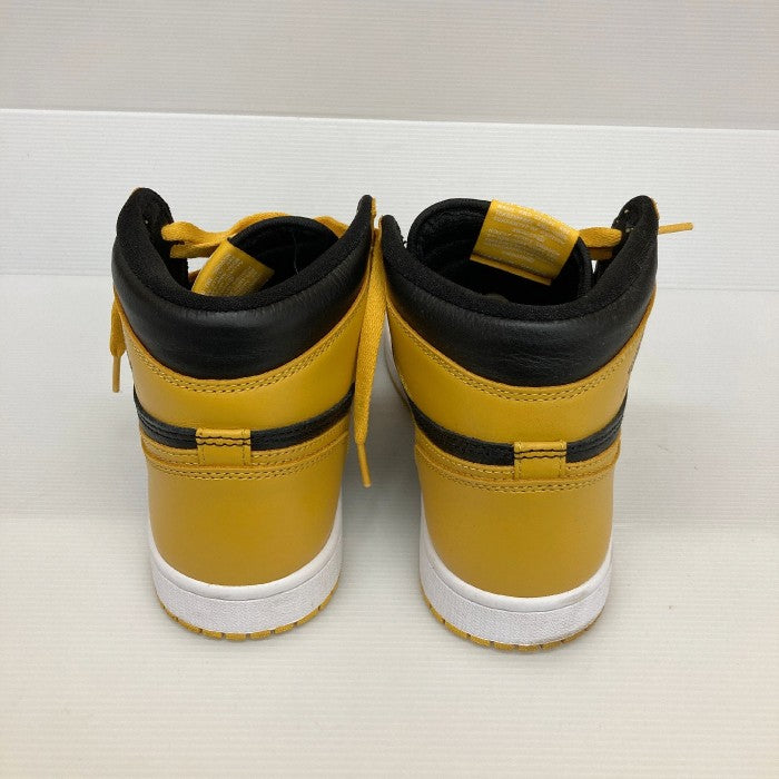 NIKE ナイキ AIR JORDAN 1 RETRO HIGH OG エアジョーダン 1 レトロハイ POLLEN パラン 555088-701  ブラック×イエロー size26cm 瑞穂店