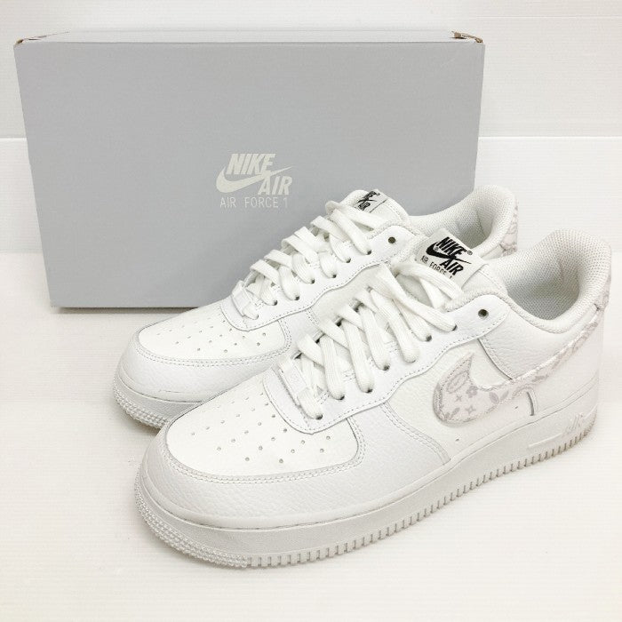 NIKE ナイキ DJ9942-100 WMNS AIR FORCE 1 07 ESS ウィメンズ エアフォース 1 07 エッセンシャル スニーカー  ホワイト size27cm 瑞穂店