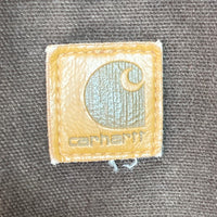 CARHARTT カーハート ロゴ 刺繍 DEKALB ダック地パーカー ブラウン sizeXL 瑞穂店