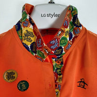 Munsingwear マンシングウェア 半袖ゴルフウェア ポロシャツ オレンジ sizeM 瑞穂店