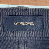 UNDERCOVER アンダーカバー 15SS ヒザヤブレ デニムパンツ ウエストジップ ブラック 04503-1 Size 2 福生店