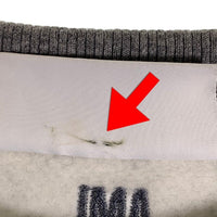 ami アミ アレクサンドルマテュッシュ ワッペン スウェットトレーナー グレー Size M 福生店