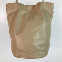 MODERN WEAVING モダン ウィービング SLIM LAMB OVAL BUCKET バッグ ベージュ 瑞穂店