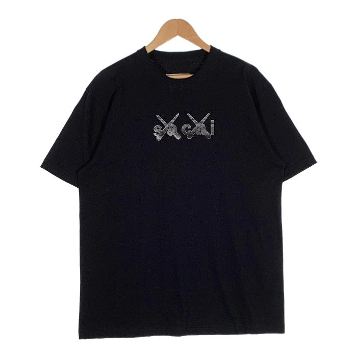 お買い得モデル sacai◇×KAWS/Embroidery T-Shirt/ロゴ刺繍/Tシャツ/1 ...