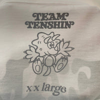 VERDY ヴェルディ TEAM TENSHIN チームテンシン プリントTシャツ ホワイト Size XXL 福生店