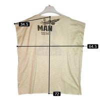 Vivienne Westwood ヴィヴィアンウェストウッド 14SS Bradley Manning Square Tee ブラッドリー・マニング スクエア カットソー Tシャツ MK.239334 ベージュ sizeF 瑞穂店