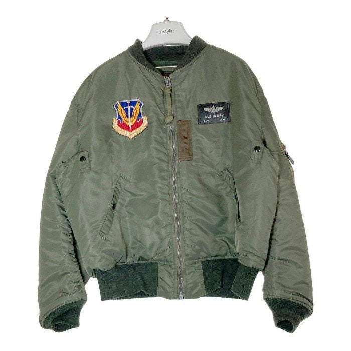 BUZZ RICKSON’S バズリクソンズ BR10981/BR11538/BR11539 1957モデル 510th Tactical  Fighter Squadron MA-1ジャケット カーキ size2XL 瑞穂店