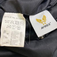 AVIREX アヴィレックス N-3B フライトジャケット TIGER SHARKS ブラック 6172176 Size L 瑞穂店