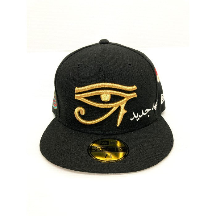 【NEW ERA】エジプト　ホルス　ブラック キャップ NEWERA ニューエラ エジプト ホルスの目 ツタンカーメン