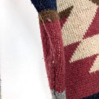 PENDLETON × niko and... 76925500 別注 ペンドルトンコラボ ニコアンド Vロングカーディガン ウール グレー sizeM 瑞穂店