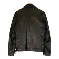 R.NEWBOLD アールニューボールド レザー ジャケット ダークブラウン sizeL 瑞穂店