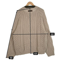 ESSENTIALS エッセンシャルズ Cable Knit Sweater ケーブルニットセーター Size S 福生店