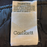 Carhartt カーハート ダックベスト 中綿 キルティング ネイビー メキシコ製 V02 MDT Size XL 福生店