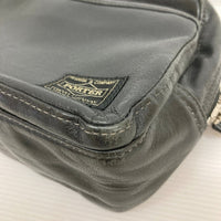 PORTER ポーター レザー セカンドバッグ ブラック 瑞穂店