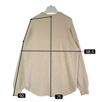extreme cashmere エクストリームカシミア crewhop カシミアニット ベージュ size- 瑞穂店