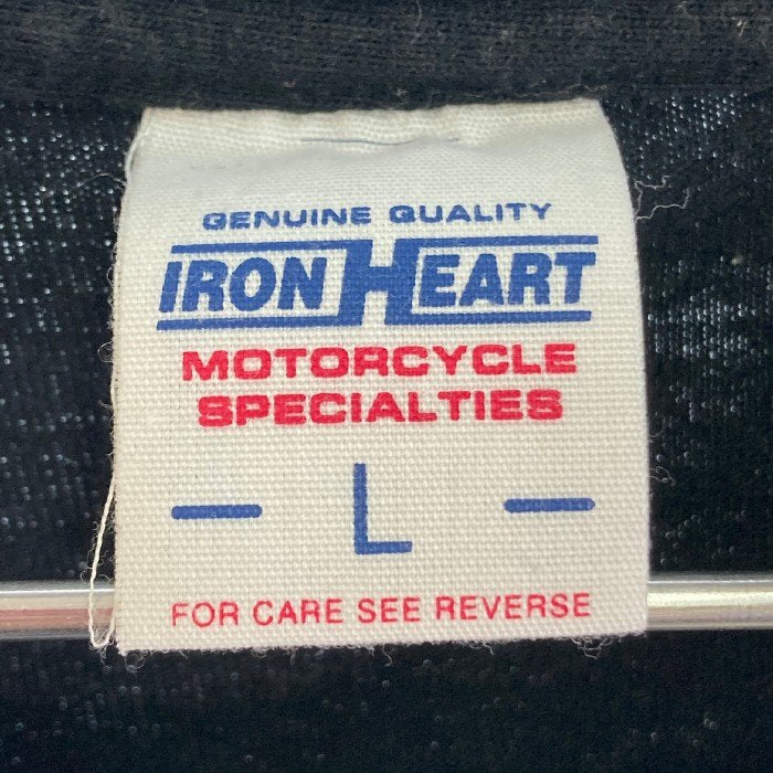 IRON HEART アイアンハート バックプリント Tシャツ ブラック