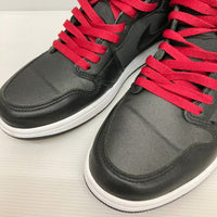 NIKE ナイキ AIR JORDAN 1 RETRO HIGH OG SATIN エアジョーダン1 レトロハイ サテン スニーカー 555088-060 ブラック size28.5cm 瑞穂店
