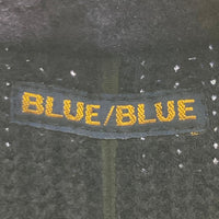 BLUE BLUE ブルーブルー ウール ローゲージ コート ネイビー size- 瑞穂店