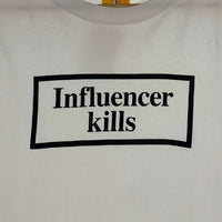 FR2 エフアールツー Influencer Kills プリントTシャツ ホワイト Size L 福生店