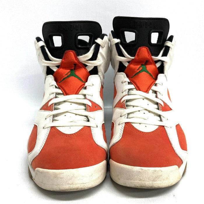 NIKE ナイキ AIR JORDAN 6 GATORADE 384664-145 スニーカー ホワイト×オレンジ size28cm 瑞穂店