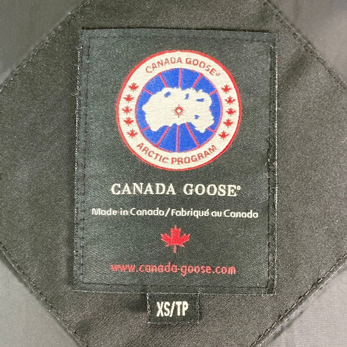 CANADA GOOSE カナダグース CA01201 kamloops カムループス ダウンジャケット ブラック sizeXS 瑞穂店