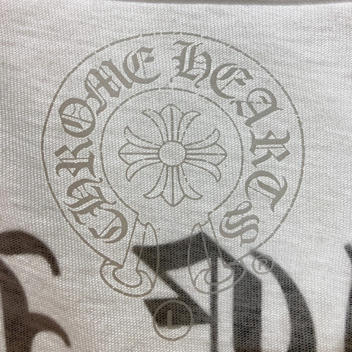 CHROME HEARTS クロムハーツ バックアーチロゴ ポケットTシャツ ホワイト sizeL 瑞穂店